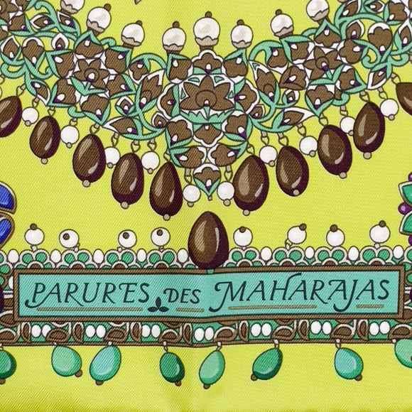 NWT Hermes Scarf "PARURES DES MAHARAJAS" - Picture 3 of 12